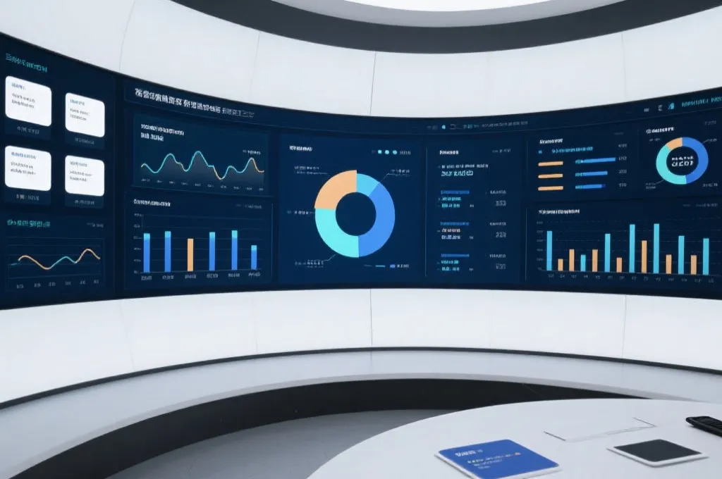 数据展示界面示意